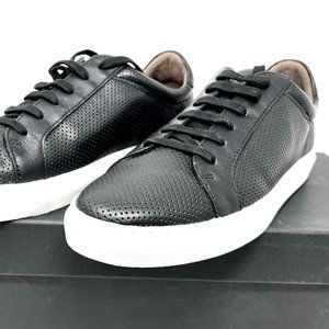 The Men's Store Bloomingdales Cupsole Perferated Leather Size 8.5 Men's Sneakers